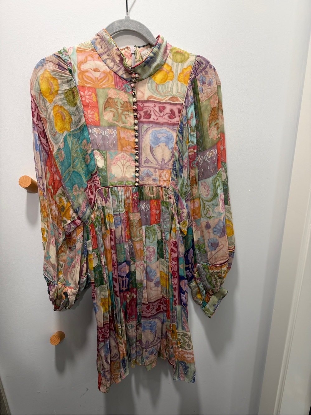 🌸 Zimmermann “Patchwork Floral” Silk Dress – Size 4
Luxury Designer | Rare Print